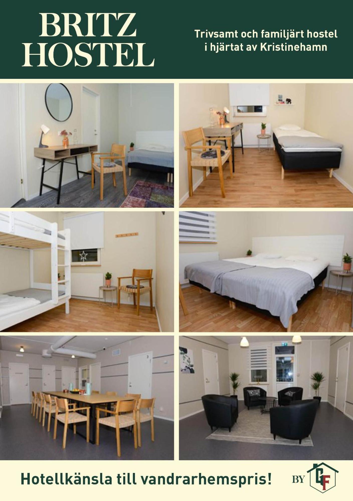 Britz Hostel Kristinehamn Exterior foto